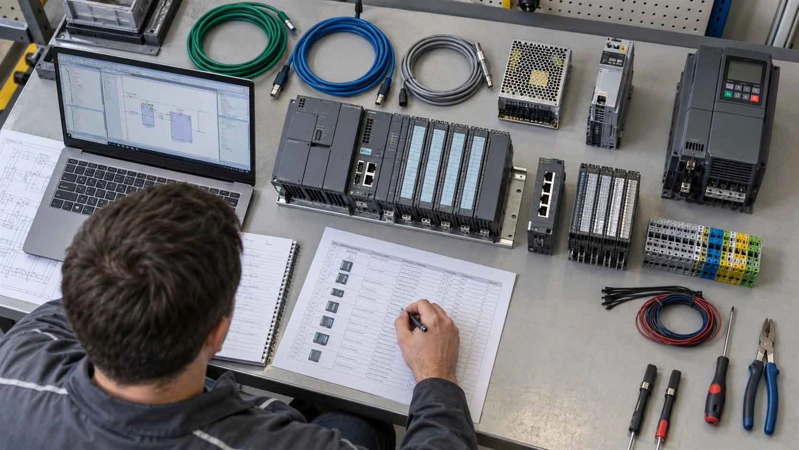 PLC CPU IO modules power supply and accessories arranged for a complete BOM check PLC CPU IO modules power supply and accessories arranged for a complete BOM check